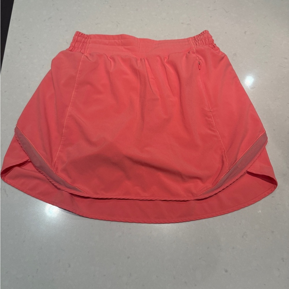 Lululemon coral Hotty Hot Tennis Skirt - Picture 5 of 10